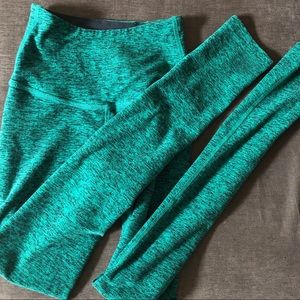 Beyond Yoga High Waisted Green Spacedye Legging